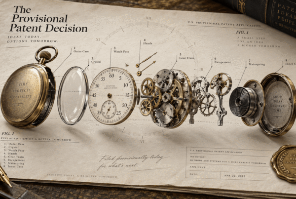 The Provisional Patent Decision