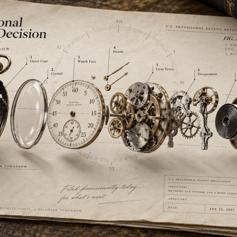 The Provisional Patent Decision